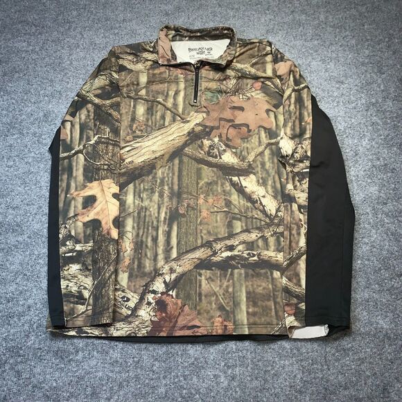 Mossy Oak Other - Mossy Oak Break Up Infinity Camo Mens Medium Long Sleeve 1/4 Zip Quarterzip